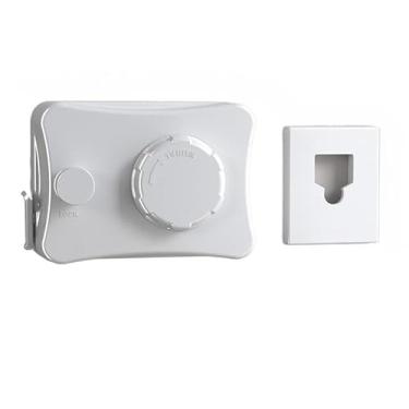 Imagem de Varal Retratil, Linha de Lavanderia de Aço Inoxidável Varal Retrátil Ajustável para Secagem de Roupas Internas E Externas(branco)