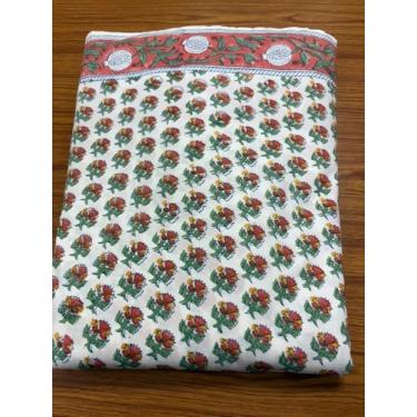 Imagem de Ridhi Toalha de mesa redonda – Toalha de mesa 100% algodão, reutilizável, laranja meca, 152 cm, decoração para jantar, casa, festa, casamento, fazenda, outono, Ação de Graças