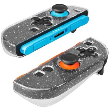 Imagem de FANPL Case for Nintendo Switch 2 Joycon Controller, Protective Cover Grip for Joycons 2 TPU Soft Shell, Ergonomic Design & Comfortable and Easy Installation (Glitter)