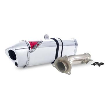 Imagem de Escape / Ponteira Coyote TRS 2 WAY Alumínio 2X1 (Full) - GS 500 até 20