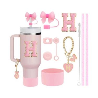 Imagem de Conjunto De Acessórios Para Copo Stanley Com 10 Peças: 2 Canudos, Esco