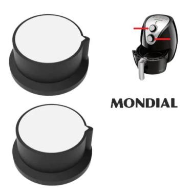 Imagem de Botão Air Friyer Mondial Afn 40/50/51 Bi Aff 01, 2 unidades