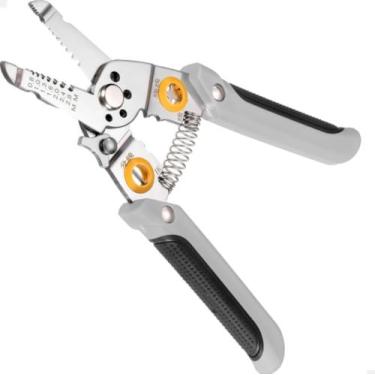 Imagem de Alicate Multifuncional Decapador e Crimpador – Aço Inox Reforçado 6 em 1