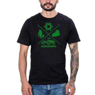 Imagem de Camiseta Country Masculina Estampa Agronomia Manga curta - Campero, Pr