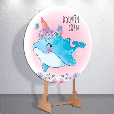 Imagem de Decoração infantil festa com painel redondo capa Animais Diversos Cute