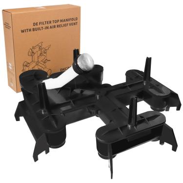 Imagem de VODCACA Coletor superior com substituição de conjunto de sangramento de ar para Pentair FNS Plus 24, 36, 48, 60 filtro de piscina e spa, substitui #59023700