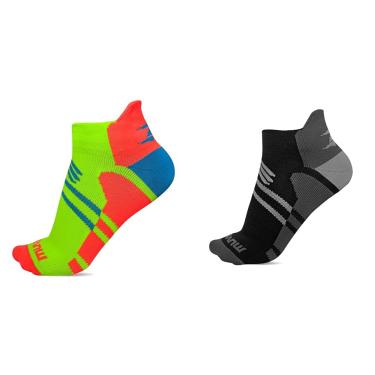 Imagem de Kit Muvin Meias Arrow Amarelo + Preto 40-43 Compressão