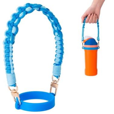 Imagem de Soledea Alça de alça de garrafa de água compatível com garrafa de água Owala, suporte com alça compatível com acessórios Stanley Cup