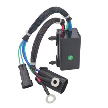 Imagem de Relé de acabamento inclinado de carro de substituição 586767 para acessórios de motor de popa Johnson Evinrude 40HP-300HP