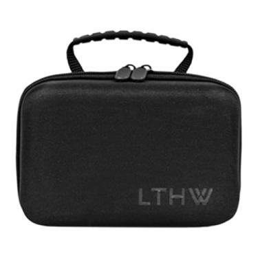 Imagem de MotiveTech Porta-ovos com compartimentos individuais, alça, reutilizável, preto, com fecho de zíper, para camping, geladeira e outros usos, 6 Slots