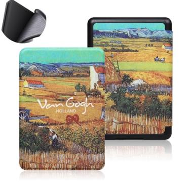 Imagem de Yzlvigrous Capa para Kindle Paperwhite 12th/Coloroft Signature Edition 1ª Geração 2024, Tampa Traseira de TPU Macia de 7 Polegadas com Sono/acordamento Automático, Modelo: SA568B/SA569P/SA59CP