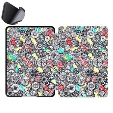 Imagem de Yzlvigrous Capa para Kindle Paperwhite 12th/Colorsoft Signature Edition 1ª Geração 2024, Tampa com Sono/desperta Automático, TPU Macio de 7 Polegadas, Modelo: SA59CP/SA568B/SA569P