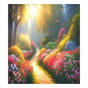 Imagem de SEHANY Capa magnética para lava-louças Dreamy Forest, adesivos magnéticos para decoração de Natal antiarranhões para painel de geladeira e lava-louças, decoração de Natal de cozinha doméstica 58 x 66