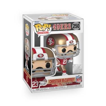 Imagem de Funko Pop! Football: 49ers - Christian McCaffrey CMC Vinyl Figure Collectibles Bundled with Box Protector