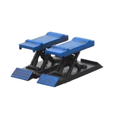 Imagem de Almencla Expositor em miniatura para ferramentas de garagem em escala 1/64, ideal para simulação de cenários de garagem em mesas de areia e projetos, Elevador de Carros