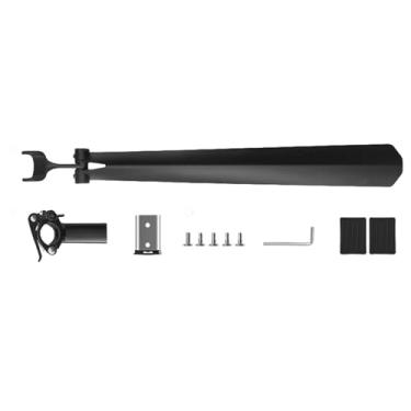 Imagem de Para-lama de bicicleta com lanterna traseira, sistema de liberação rápida, para bicicletas de estrada, em liga de alumínio PP, com suporte ajustável.(Only Fender)