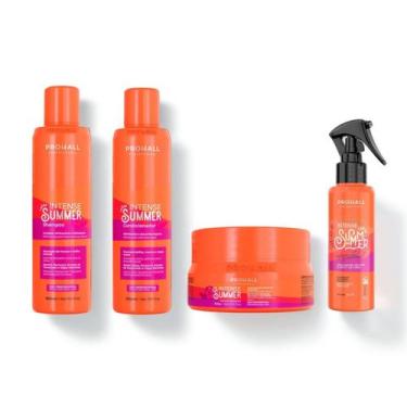 Imagem de Kit Intense Summer Prohall: Proteção Sol, Sal,Poluição e UV - ProHall 
