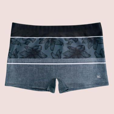Imagem de Sunga Boxer Box Mash Estampada Masculina Com Proteção UV+-Masculino