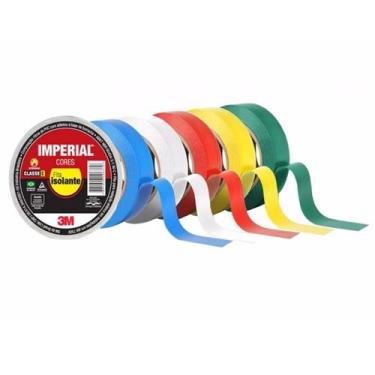 Imagem de Fita Isolante Imperial Cores 10 metros 3M, Azul