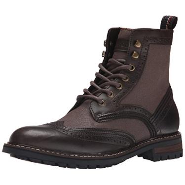 Imagem de Tommy Hilfiger Sapato Oxford masculino Hartman, Marrom, 9.5