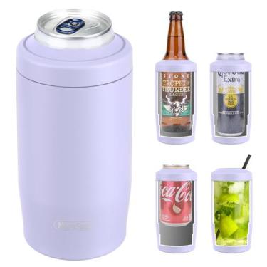 Imagem de Enfriador de Latas MoreFeel 4 en 1 con Pared Doble de Acero Inoxidable