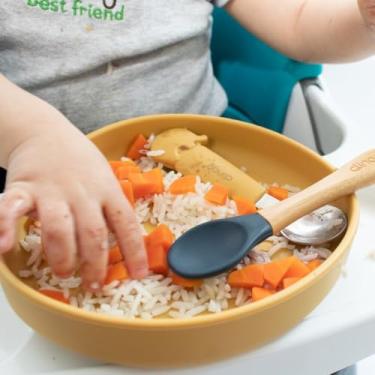 Imagem de PRATO Flex de Silicone Premium com Ventosa Design Leão Marinho - Ideal para Alimentação Infantil