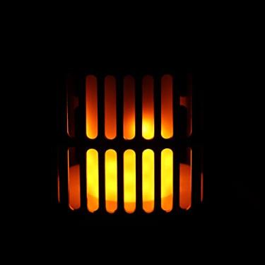 Imagem de Cryfokt "Chama Solar LED Luz de Jardim Lâmpada de Lanterna Externa Economizadora de Energia para Decoração de Quintal de Jardim"