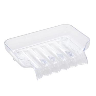 Imagem de LYOR - Saboneteira de Plástico com Ventosas Cascata 13cm x 9,5cm x 3cm