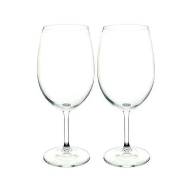 Imagem de Conjunto de Taças para Água Bohemia Anna 580 ml em Cristal Ecológico  2 Peças