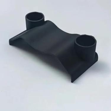 Imagem de Esconderijos para peixes e camarões Decoração para aquários: cavernas de canto Dispositivos de proteção para reprodução (Modelo C1)