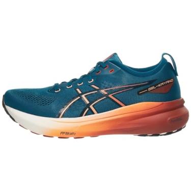 Imagem de ASICS Tênis de corrida masculino Gel-Kayano 31, Rich Navy/Spice Latte, 10.5