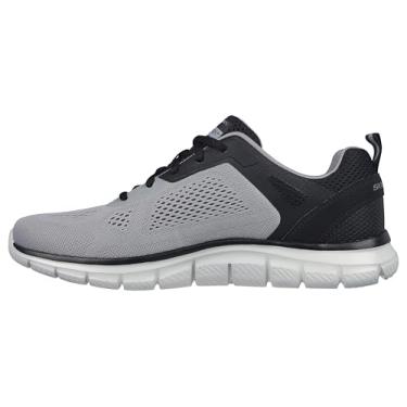 Imagem de Skechers Sapato Oxford masculino Track Broader, Cinzapreto, 41