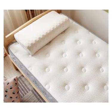 Imagem de Topper de colchão Queen, colchão de espuma viscoelástica de látex, colchão de casal individual em dormitório estudantil, tatami, armário de sala de estar, sofá, colchão dobrável, espuma viscoelástica