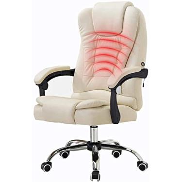 Imagem de Cadeira de escritório cadeira de computador cadeira de escritório ergonômica executiva executiva de couro giratório