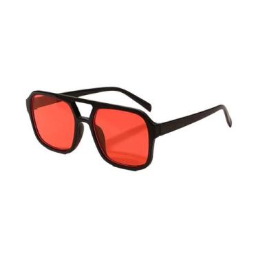 Imagem de Óculos de sol da moda coreana retrô unissex óculos de computador acess