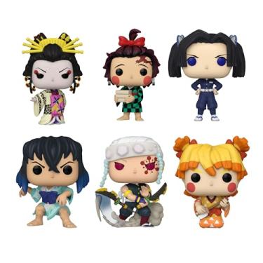 Imagem de Funko Pop! Demon Slayer Set of 6 - Aoi Kanzaki, Inosuke (Kimono), Tengen, Tanjiro(Kimono), Zenitsu(Kimono) and Daki