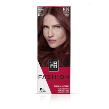 Imagem de Tintura Yamá Beauty Mini Kit 6.66 Louro Escuro Vermelho Intenso - YAMA