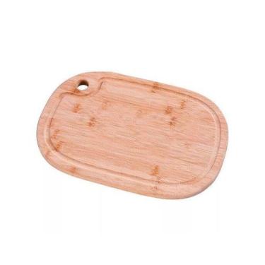 Imagem de Tabua de Carne Oval 33x23cm Bamboo Mor