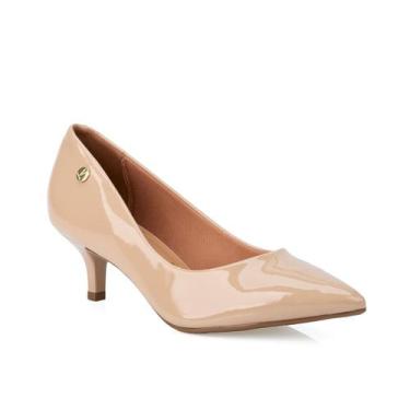 Imagem de Sapato Feminino Vizzano 1122.828, Bege verniz, 37