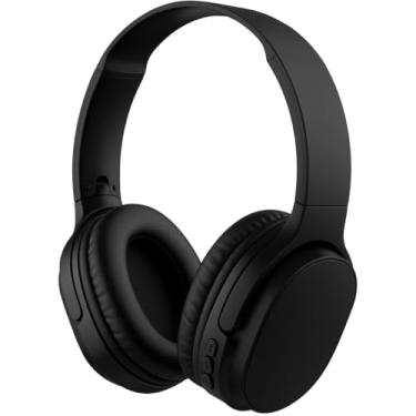 Imagem de Fone de Ouvido Bluetooth 5.3 Headphone On-ear Sem Fio Fone Para Academia e Corridas, com Cancelamento de Ruído Dobrável com microfone Integrado PREMIUM (Preto)
