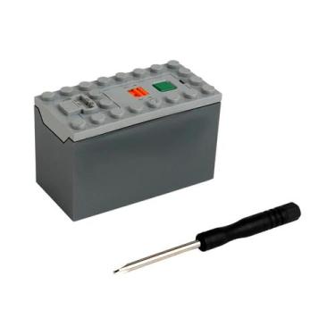 Imagem de Lego MOC Funções De Energia, Trilhos De Trem, Caixa De Bateria, Contro