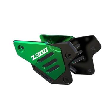 Imagem de Anti-derrapante Protetor de pedal traseiro, placa decorativa calcanhar para z900 se abs 2017 2018 2019 2020 2021 2022 2023(Verde)