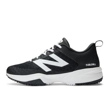 Imagem de New Balance FuelCell 4040 V8 Turf-Trainer Tênis de beisebol masculino, Preto/branco, 7.5 Wide