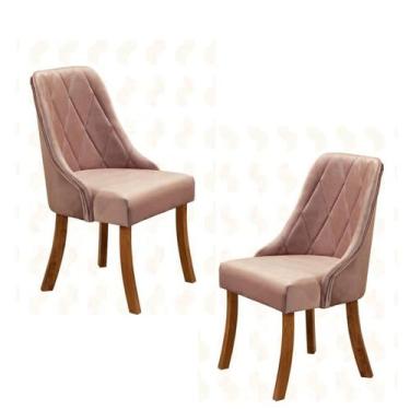 Imagem de Cadeiras para Mesa de Jantar Estofada - Lara - Art Salas