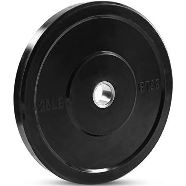 Imagem de JFIT Placa ponderada de para-choque olímpico de 5 cm, placa única de 11 kg