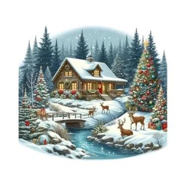 Imagem de Artesanato De Bordado Em Diamante Momoart Para Iniciantes, Paisagem De