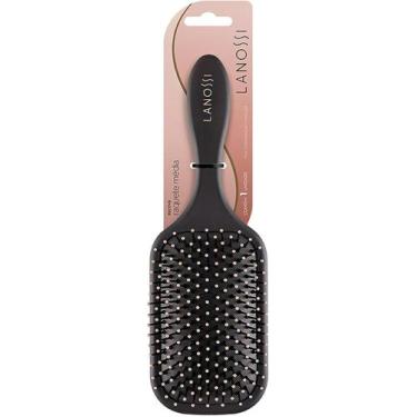 Imagem de Escova de Cabelo Raquete Quadrada Soft Lanossi Beauty & Care para Dese