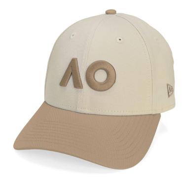 Imagem de Boné New Era 9forty Australian Open 26 Branded Core Bege