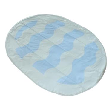 Imagem de Tapete refrescante para cães dormindo - Almofada antiderrapante lavável para animais de estimação, cobertor para sofá, chão, assentos de carro, canil, ao ar livre, verão, praia