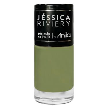 Imagem de Esmalte Anita - Pistache Na Itália - Verde Cremoso, Pincel Flat, Secagem Rápida, Alta Cobertura, 10ml